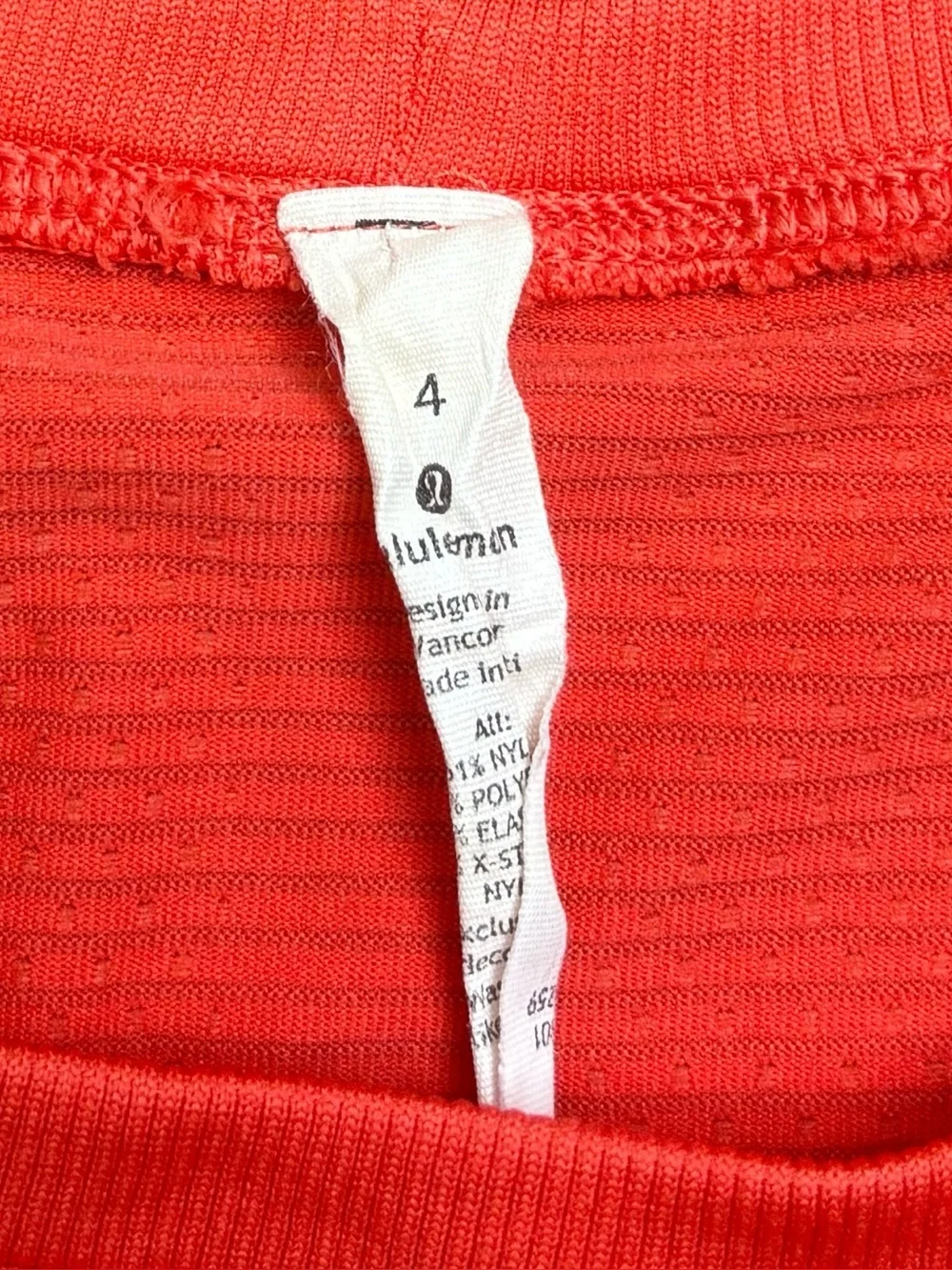 Lululemon Swiftly Tech Relaxed Short Sleeve Shirt In Hot Sunset Size 4